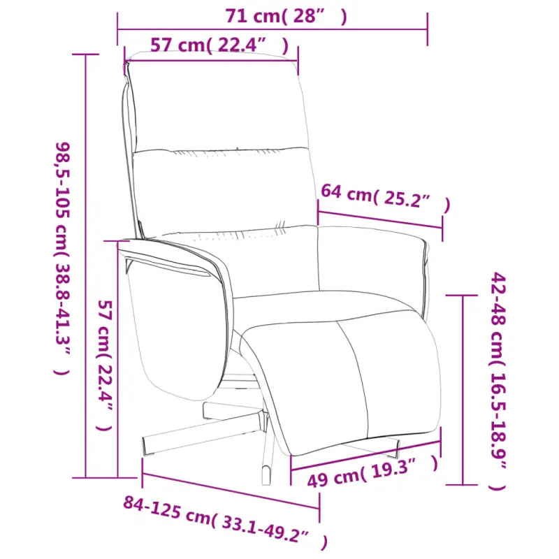 Verstelbare stoel voor ultiem ontspanning en comfort na een drukke dag - Fauteuils & Relaxfauteuils
