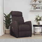 Verstelbare stoel voor ultiem zitcomfort en ontspanning - Donkerbruin / 1 - Fauteuils & Relaxfauteuils
