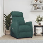 Verstelbare stoel voor ultiem zitcomfort en ontspanning - Donkergroen / 1 - Fauteuils & Relaxfauteuils