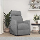 Verstelbare stoel voor ultiem zitcomfort en ontspanning - Lichtgrijs / 1 - Fauteuils & Relaxfauteuils