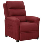 Verstelbare stoel voor ultiem zitcomfort en ontspanning - Wijnrood / 1 - Fauteuils & Relaxfauteuils