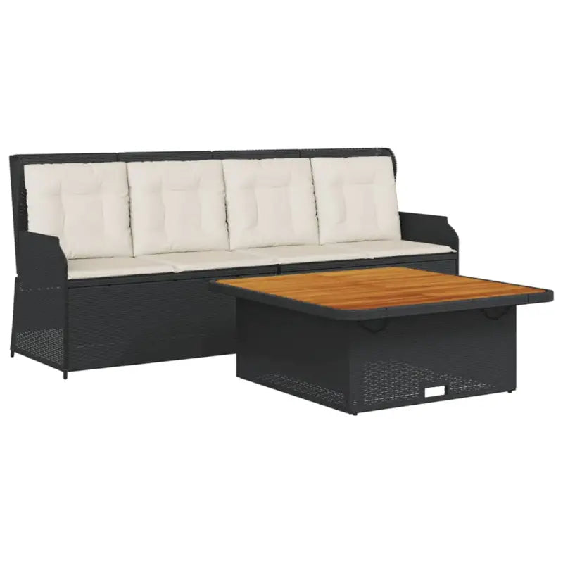 Verstelbare tuinbank van gepoedercoat staal voor je tuin of terras - Tuinsets