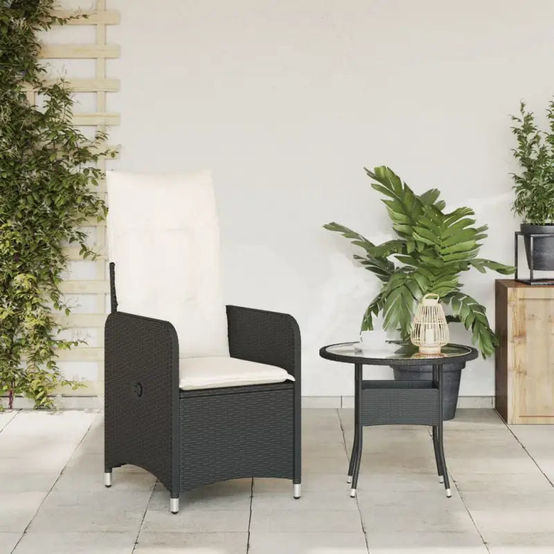 Verstelbare tuinstoel met poly rattan voor een comfortabele zitervaring - Tuinstoelen