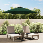 Vervangend parasoldoek voor schaduw en UV-bescherming - Groen / 1 - Parasol- & zonweringdoeken