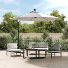 Vervangend parasoldoek voor schaduw en UV-bescherming - Zand / 350 cm / 1 - Parasol- & zonweringdoeken