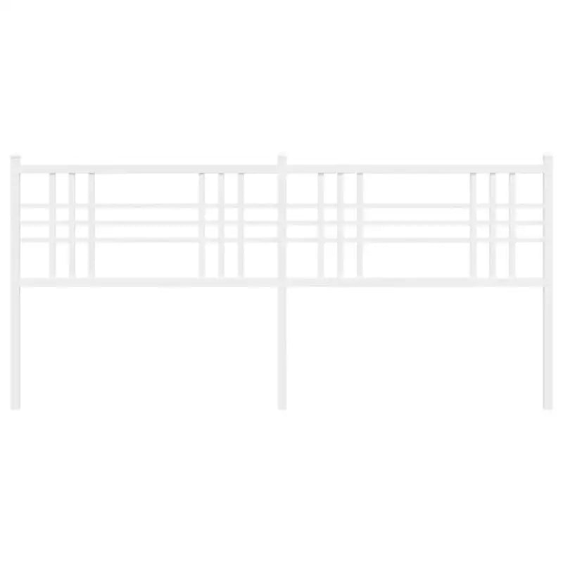 Vierkante buizen hoofdbord en voetbord met stevig metalen ontwerp - Hoofdborden en voetborden