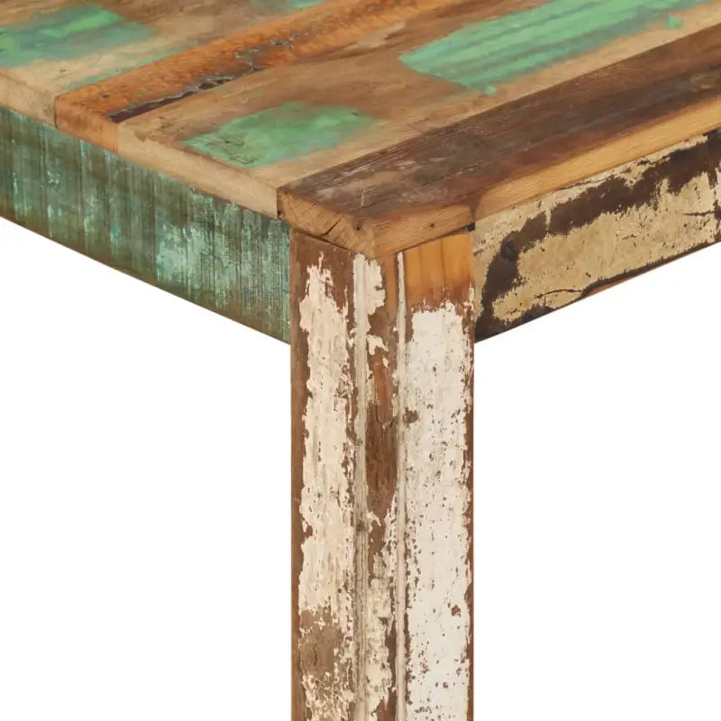Vierkante salontafel van massief gerecycled hout voor landelijke stijl - Salontafels