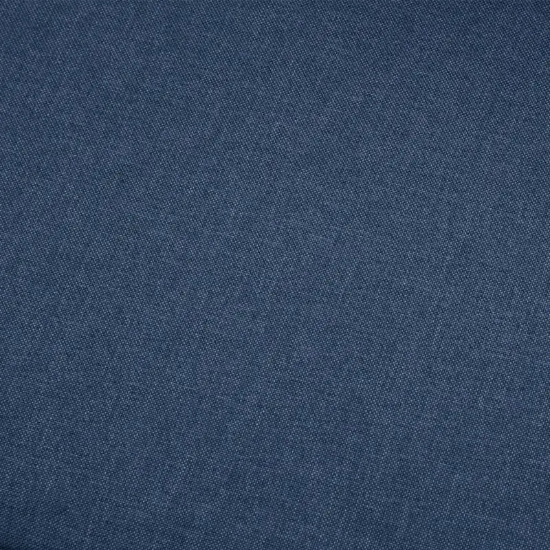 Vierzitsbank met kunststof poten voor een moderne woonkamer - Blauw / Vierzitsbank - Banken