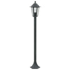 Vijfdelige tuinlampenset met PVC lampenkap en duurzame levering bevat - Buitenverlichting