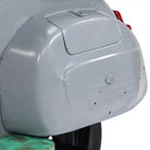 Vintage barkruk van gerecycled hout met Aziatische motor uitstraling - Grijs / 1 - Barkrukken