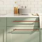 Vintage kastknoppen met geborstelde afwerking in duurzaam roestvrij staal - Brons / 320 mm / 5 - Kastknoppen
