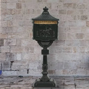 Vintage stijl staande brievenbus voor tuin of entree - Brievenbussen