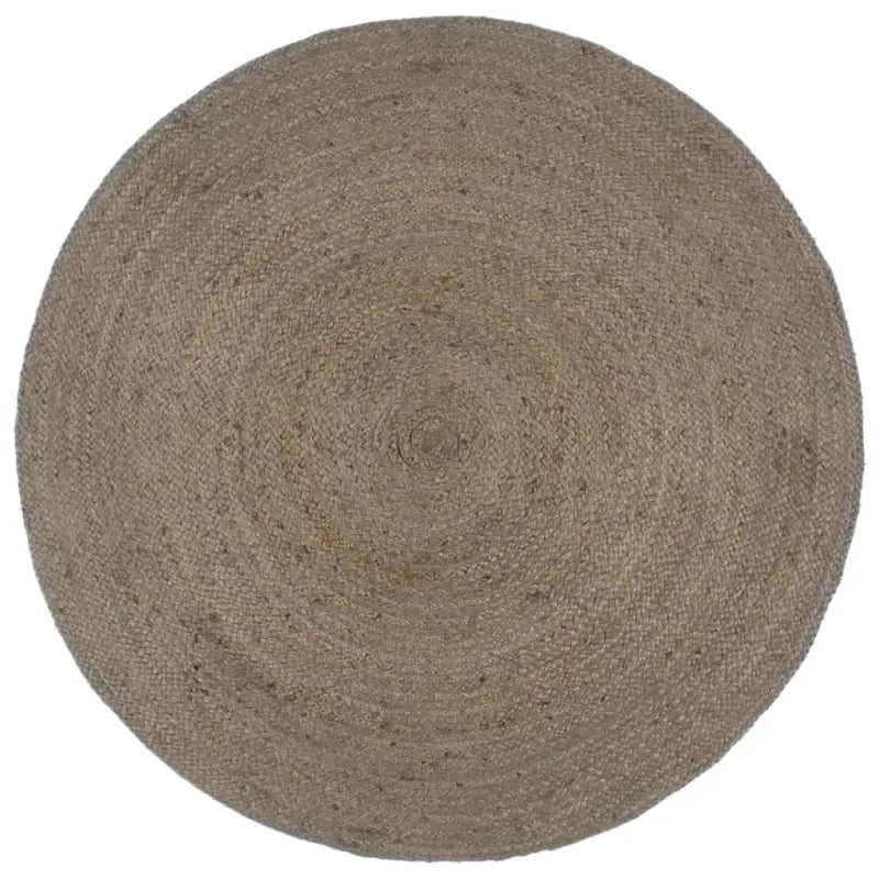 Vloerkleden van gevlochten jute voor een natuurlijke uitstraling - Grijs / 210 cm - Vloerkleden