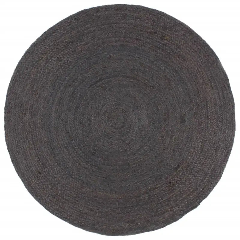 Vloerkleden van gevlochten jute voor een natuurlijke uitstraling - Donkergrijs / 210 cm - Vloerkleden