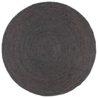 Vloerkleden van gevlochten jute voor een natuurlijke uitstraling - Donkergrijs / 240 cm - Vloerkleden