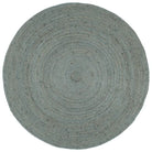 Vloerkleden van gevlochten jute voor een natuurlijke uitstraling - Olijfgroen / 210 cm - Vloerkleden