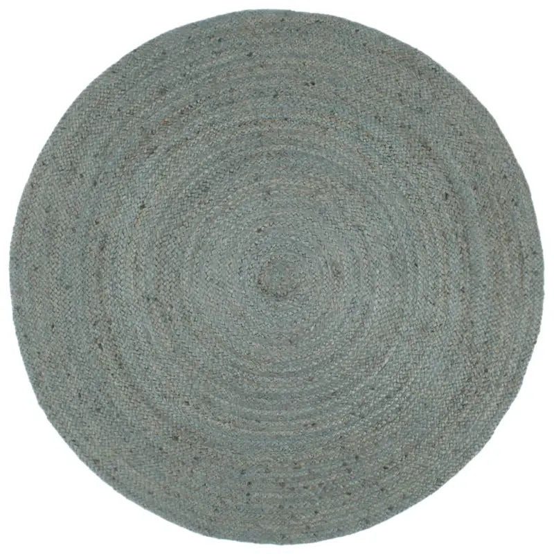 Vloerkleden van gevlochten jute voor een natuurlijke uitstraling - Olijfgroen / 210 cm - Vloerkleden