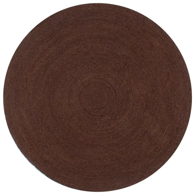 Vloerkleden van gevlochten jute voor een natuurlijke uitstraling - Bruin / 90 cm - Vloerkleden