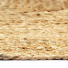 Vloerkleed van gevlochten jute voor een natuurlijke interieurstijl - Vloerkleden