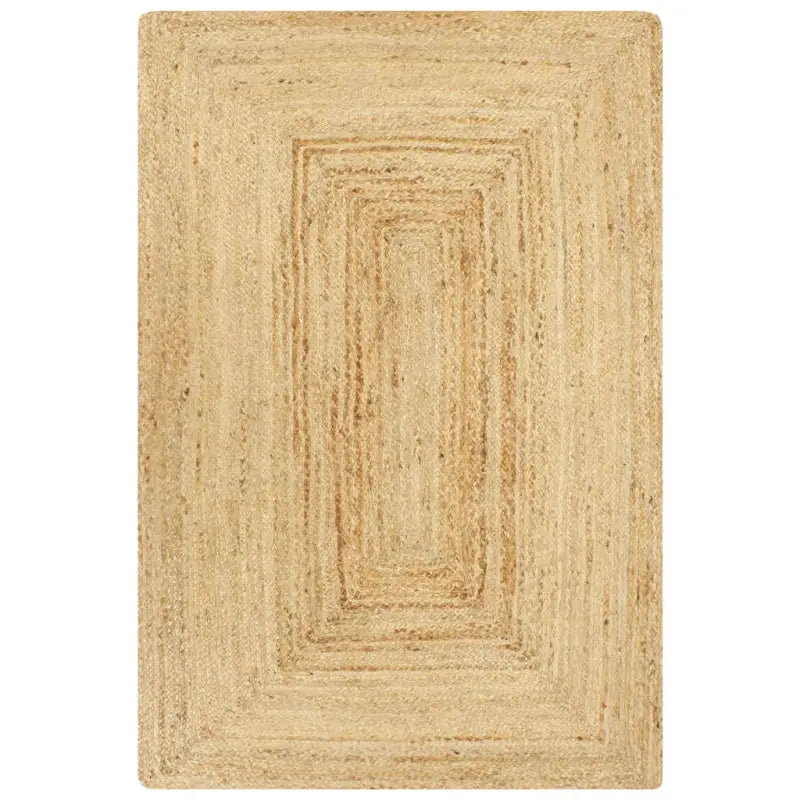 Vloerkleed van gevlochten jute voor een natuurlijke interieurstijl - 80 x 160 cm - Vloerkleden