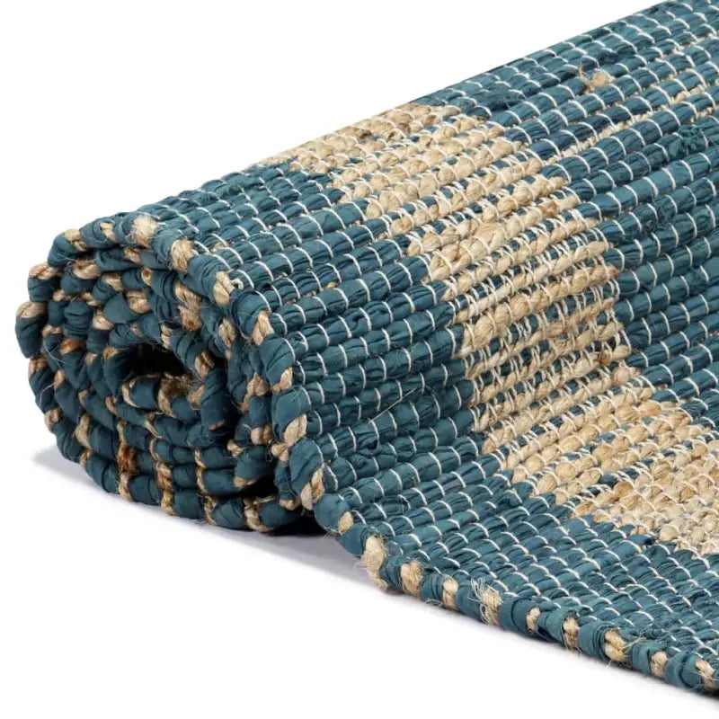 Vloerkleed van gevlochten jute voor een natuurlijke uitstraling - Vloerkleden