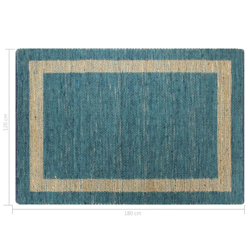 Vloerkleed van gevlochten jute voor een natuurlijke uitstraling - Vloerkleden