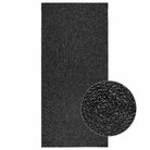 Vloerkleed voor binnen en buiten met gezellige sfeer - Antraciet / 100 x 200 cm / Rond - Vloerkleden