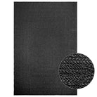 Vloerkleed voor binnen en buiten met gezellige sfeer - Antraciet / 200 x 290 cm / Rechthoekig - Vloerkleden