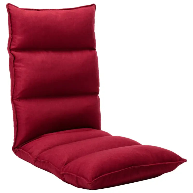Vloerstoel met eenvoudige opslag en comfort voor binnen en buiten - Wijnrood / 1 - Vloerstoelen