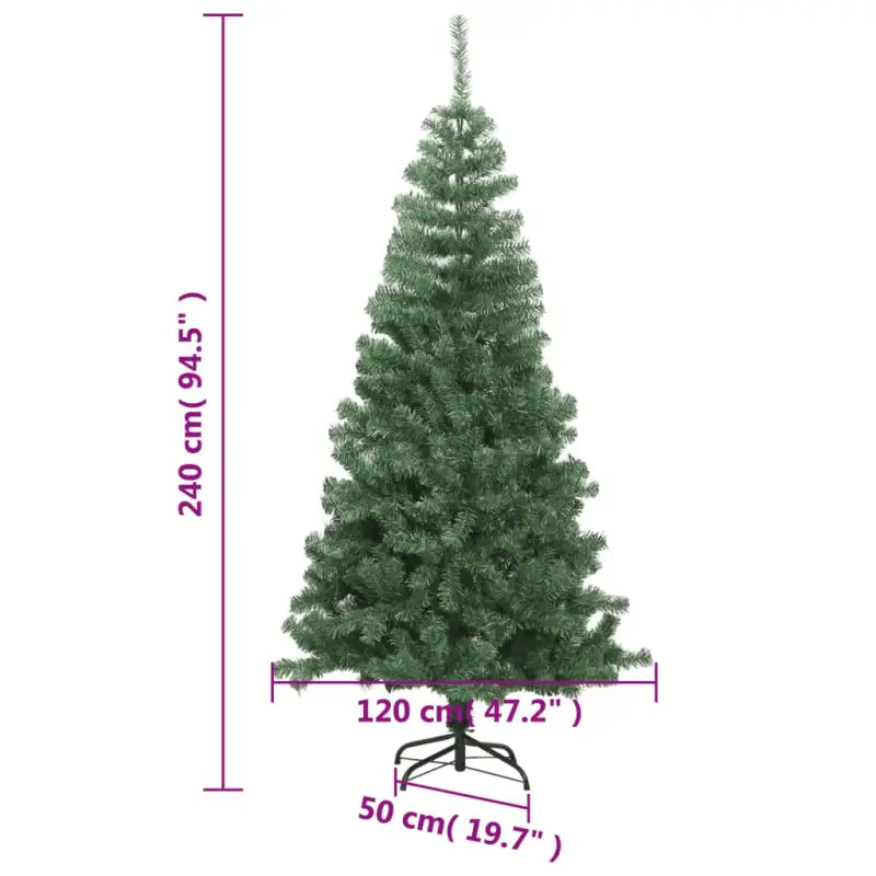 Volle Kerstboom met Natuurlijke Schoonheid en Rust - Kerstbomen