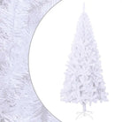 Volle Kerstboom met Natuurlijke Schoonheid en Rust - Wit / 180 x 90 cm / 1 - Kerstbomen