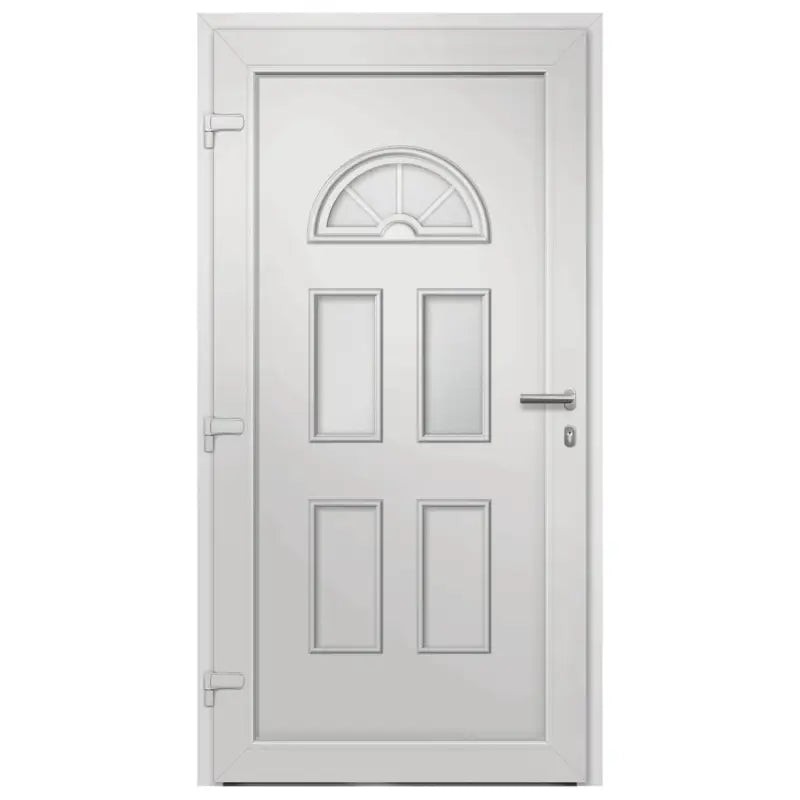 Voordeur aluminium met 110x210 cm en duurzame drempel for meer veiligheid - Voordeuren