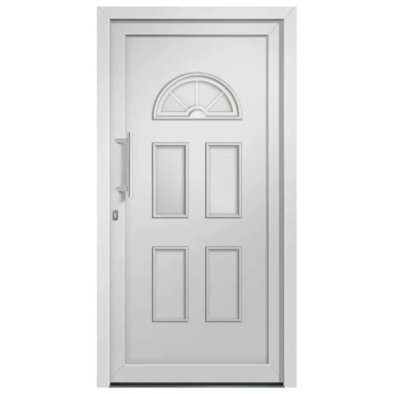 Voordeur aluminium met 110x210 cm en duurzame drempel for meer veiligheid - Voordeuren