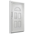 Voordeur aluminium met 110x210 cm en duurzame drempel for meer veiligheid - Voordeuren
