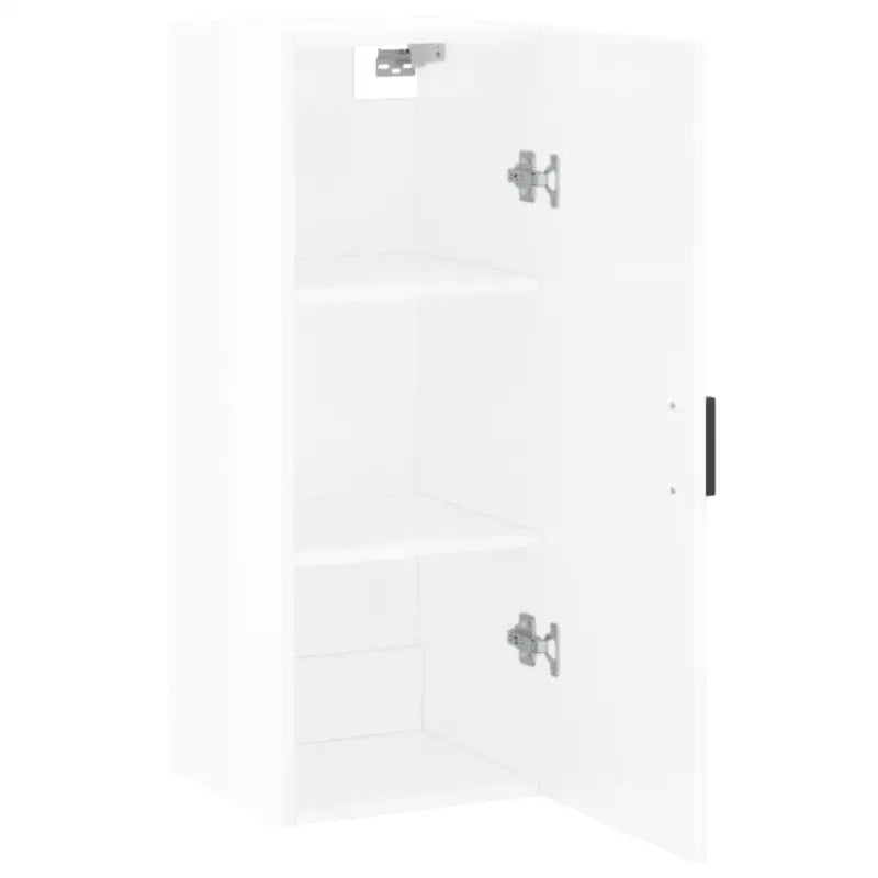 Wandgemonteerde dressoir in hoogglans wit van bewerkt hout - Dressoirs & buffetkasten