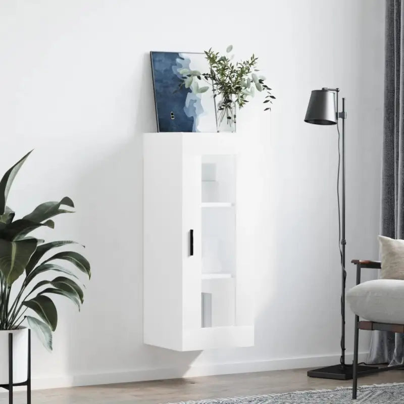 Wandgemonteerde dressoir met duurzaam bewerkt hout en elegant ontwerp - Dressoirs & buffetkasten