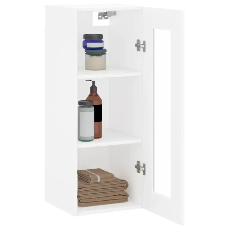 Wandgemonteerde dressoir met duurzaam bewerkt hout en elegant ontwerp - Dressoirs & buffetkasten
