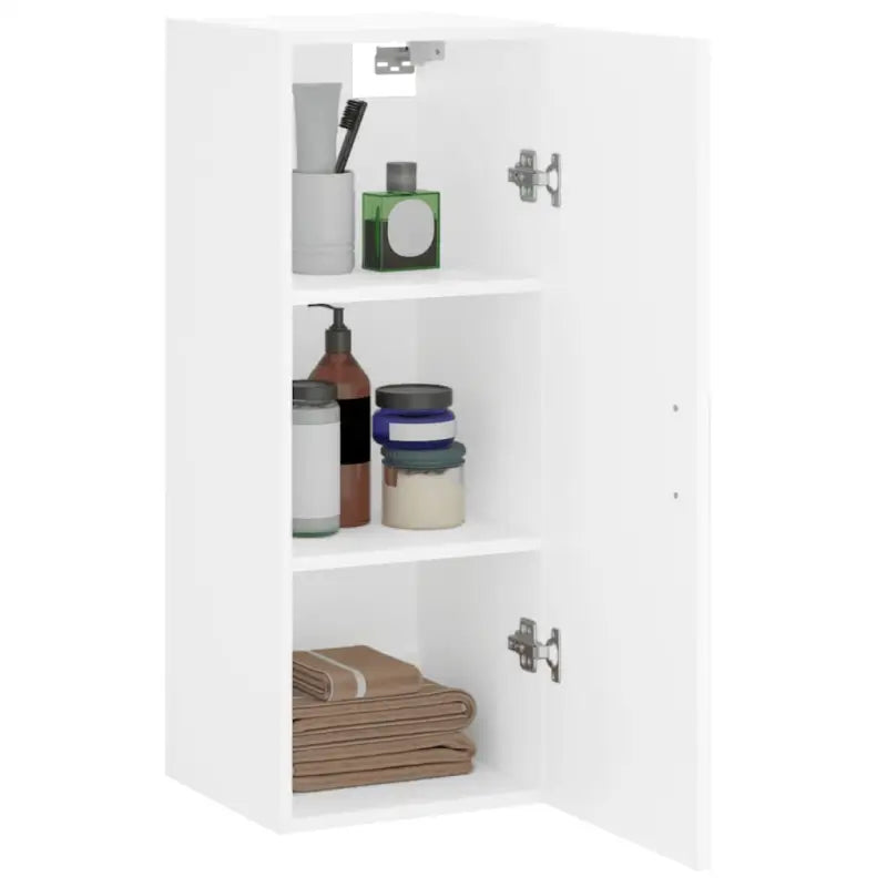 Wandgemonteerde dressoir met elegant bewerkt hout Design - Dressoirs & buffetkasten
