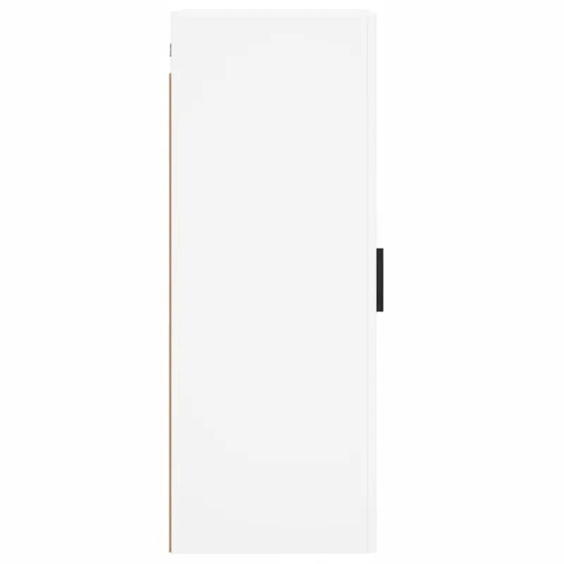 Wandgemonteerde dressoir met elegant bewerkt hout Design - Dressoirs & buffetkasten