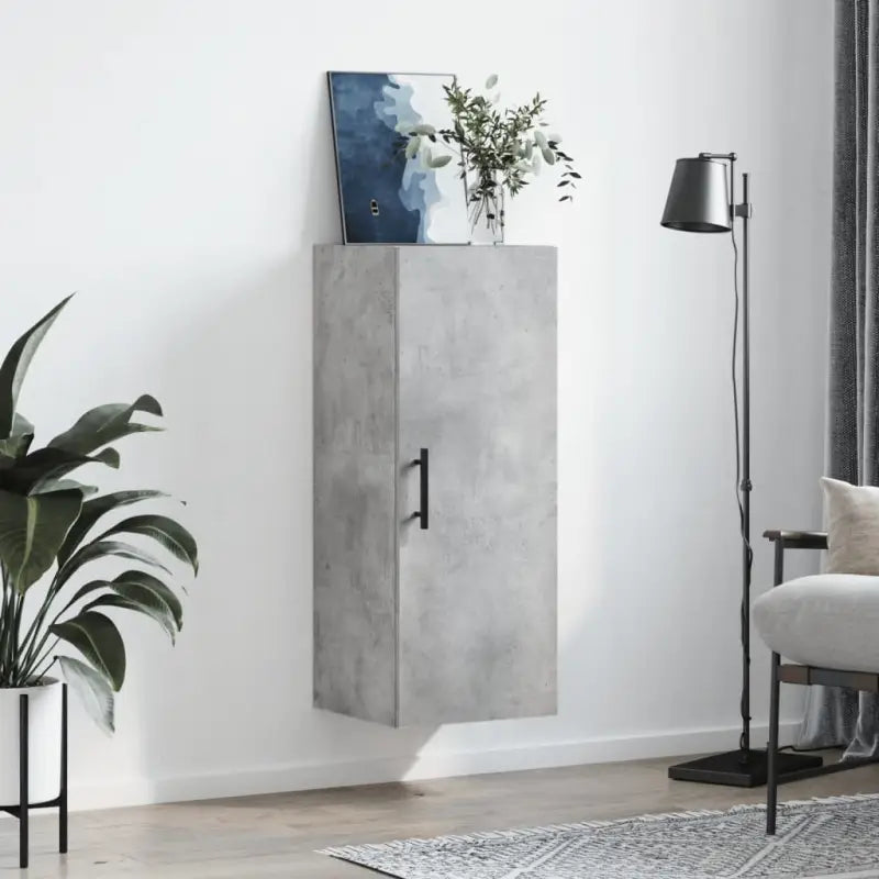 Wandgemonteerde dressoir van bewerkt hout met elegant ontwerp - Dressoirs & buffetkasten