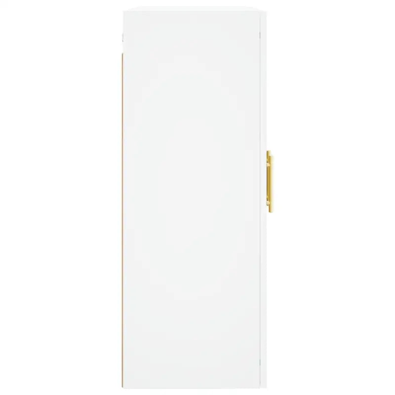 Wandgemonteerde dressoir van bewerkt hout met elegant ontwerp - Dressoirs & buffetkasten