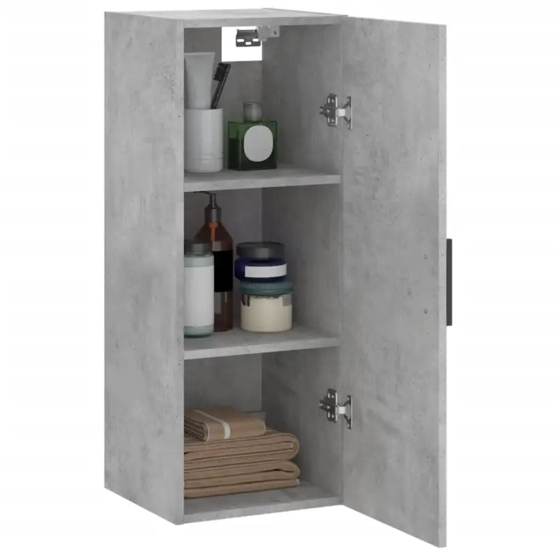 Wandgemonteerde dressoir van bewerkt hout met elegant ontwerp - Dressoirs & buffetkasten