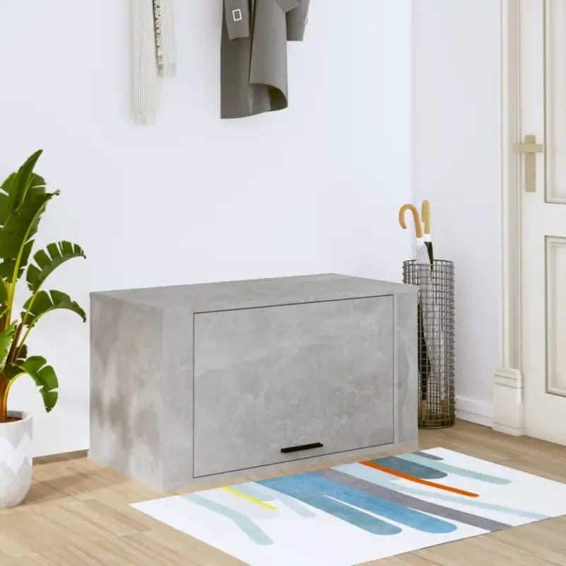 Wandschoenenkast 70X35X38 Cm Bewerkt Hout