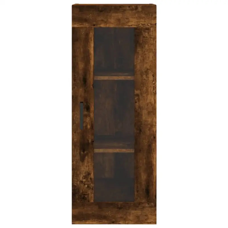 Wandgemonteerde kast van bewerkt hout met elegant en duurzaam ontwerp - Dressoirs & buffetkasten