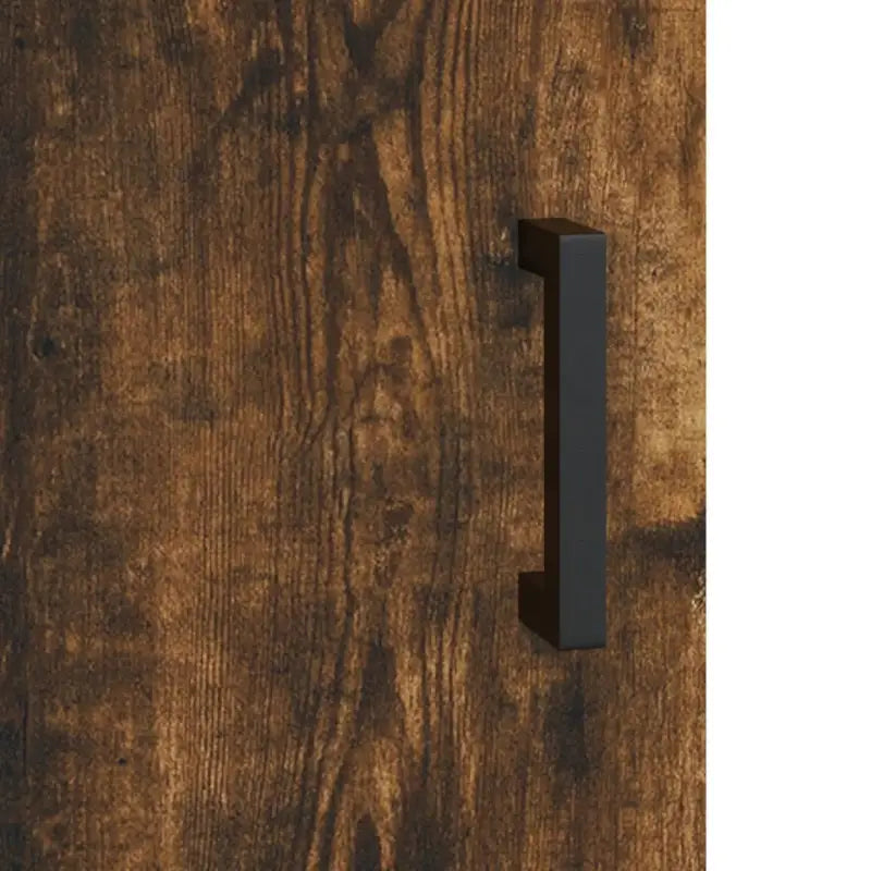 Wandgemonteerde kast van bewerkt hout met elegant en duurzaam ontwerp - Dressoirs & buffetkasten