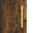 Wandgemonteerde kast van bewerkt hout met tijdloos design - Dressoirs & buffetkasten