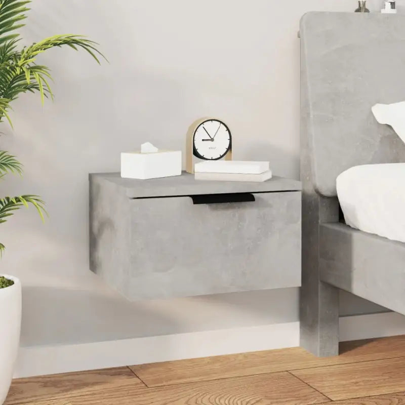 Wandgemonteerde nachtkastjes met stabiel blad en elegant ontwerp - Nachtkastjes