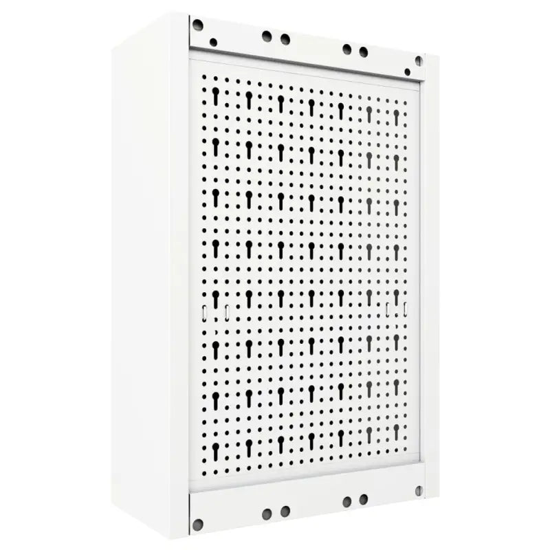 Wandgereedschapskast met verstelbaar schap en geperforeerde plaat - Gereedschapskasten