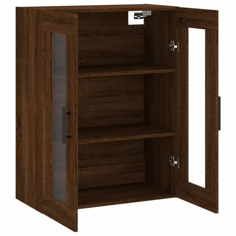 Wandkast met elegant ontwerp van bewerkt hout voor jouw interieur - Dressoirs & buffetkasten