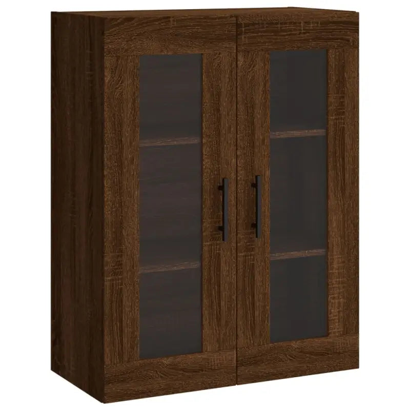 Wandkast met elegant ontwerp van bewerkt hout voor jouw interieur - Dressoirs & buffetkasten